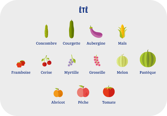 Manger de saison : calendrier et conseils !