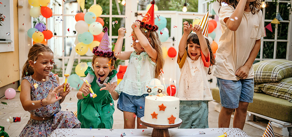 Anniversaire extravagant : les enfants sont les rois de la fête
