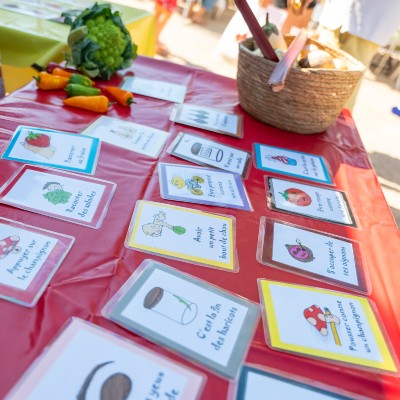 Manger des fruits et des légumes : un jeu d'enfant !