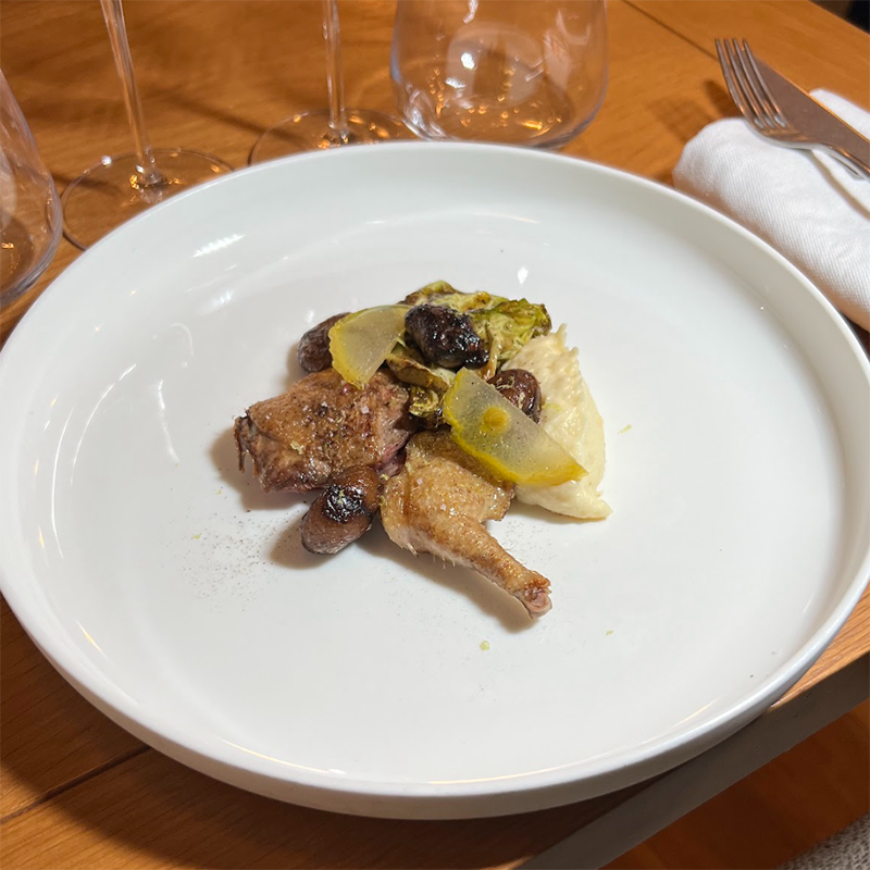 Le menu festif du chef Alexandre Marchon