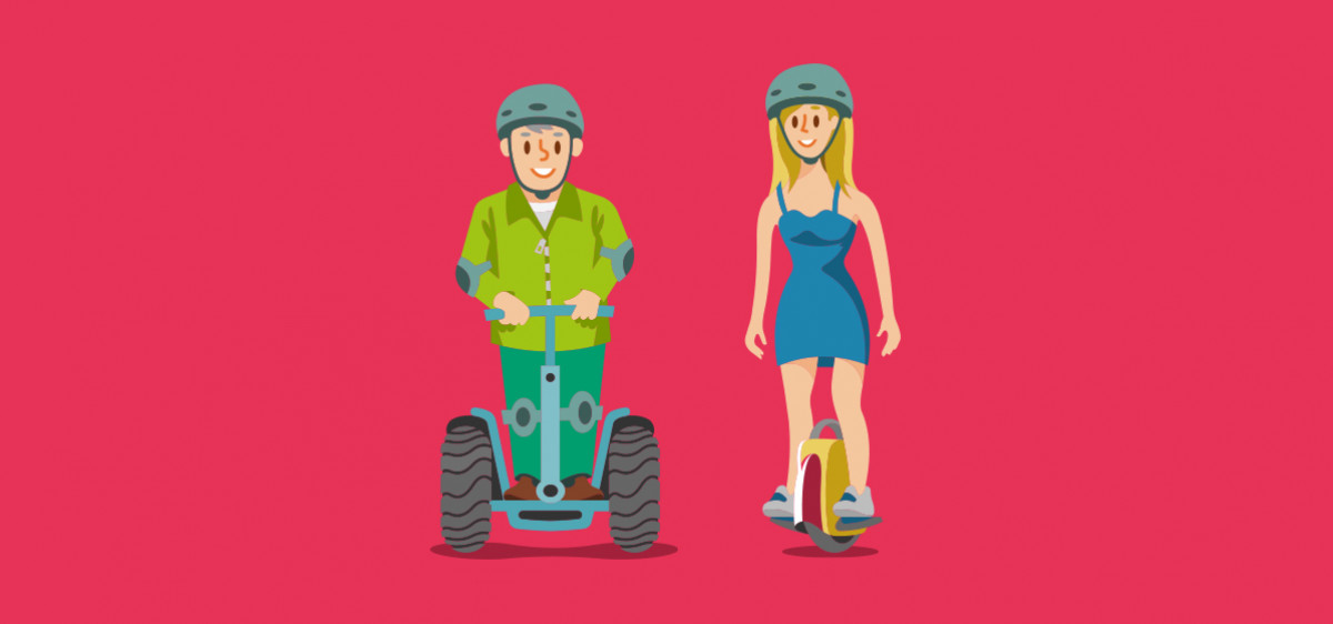 Gyropode, mono-roue, trottinette, hoverboard… Zoom sur les mobilités alternatives