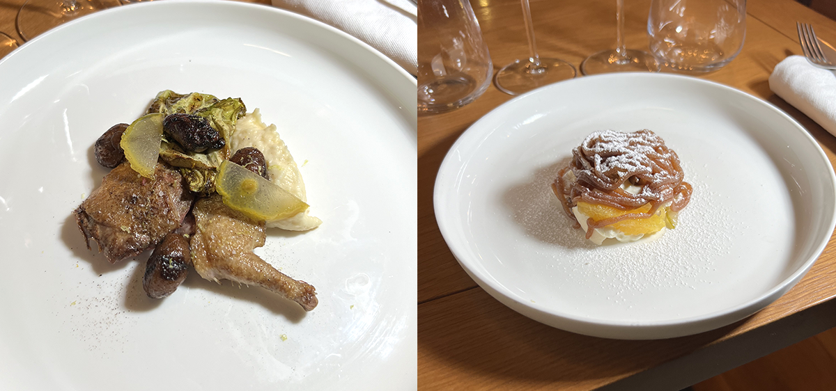 Le menu festif du chef Alexandre Marchon